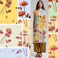 Diseño de Estampas textiles. Un progetto di Textile Design, Stampa tessile, Illustrazione di moda, Fashion design, Disegno, Illustrazione vettoriale, Pattern design, Costume design e Design di Maria Silvina Ansaldi - 27.10.2023