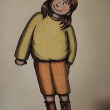 Il mio progetto del corso: Character design con anatomia stilizzata. Traditional illustration, Character Design, Drawing, and Figure Drawing project by Claudia Foroni - 10.27.2023