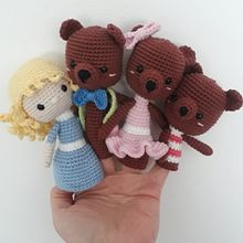 Meu projeto do curso: Amigurumi: crie dedoches de crochê. Crochet, Amigurumi, and Textile Design project by Sandra José - 04.11.2023