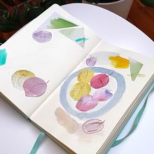 My project for course: Illustrating Nature: A Creative Exploration Ein Projekt aus dem Bereich Traditionelle Illustration, Malerei, Zeichnung, Aquarellmalerei, Illustration mit Tinte und Naturalistische Illustration von Nina Šarišská - 28.10.2023