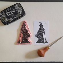 Illustration : créez des tampons sculptés. Traditional illustration, Arts, Crafts, Fine Arts, and Printing project by FLORENCE BOYER - 10.28.2023
