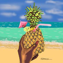 31Days31Drawings2023- Dia 26- Bebida. Design, Digital Illustration, and Creativit project by Claudia Guillen - 10.26.2023