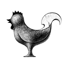 Сlay rooster Ein Projekt aus dem Bereich Digitale Illustration und Digitale Zeichnung von Serhii Yarosh - 29.10.2023