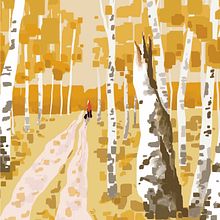I miss birches.  projeto de Marfa Palagina - 29.10.2023