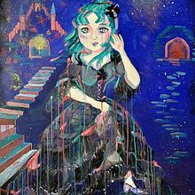 Ever After - a series inspired by fairytales. Un progetto di Pittura, Stor, telling, Arte concettuale e Pittura acrilica di Adrienne Seet - 29.10.2023