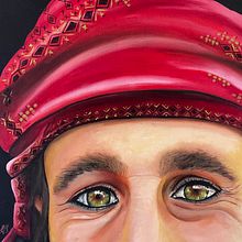 My project for course:  Realistic Oil Portraiture: Conveying Detail and Expression. Un proyecto de Bellas Artes, Pintura y Pintura al óleo de lauravillafani - 29.10.2023