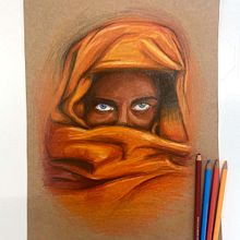 TEG. mirades. llapis de colors. Un progetto di Disegno e Disegno con matite colorate di Irene Ponce - 30.10.2023