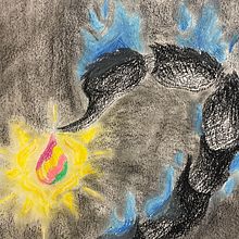 TG Cola de Pazuzu a Pasteles Ein Projekt aus dem Bereich Traditionelle Illustration von Pau Forte - 30.10.2023