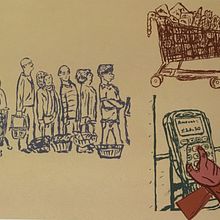 Parkinsons Disease . Traditional illustration, and Digital Illustration project by George Parker-Conway - 10.30.2023