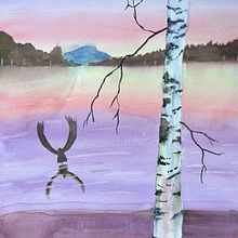 My project for course: Atmospheric Landscapes in Watercolor . Un proyecto de Bellas Artes, Pintura y Pintura a la acuarela de Lesa Crisp - 31.10.2023