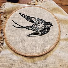 Mon projet du cours : Introduction à la broderie en blackwork. Un progetto di Ricamo e Textile Design di Justine Rogers - 30.10.2023