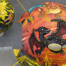 Balón personalizado por el 25 aniversario de Pokémon para Daniel.. Projekt z dziedziny Trad, c, jna ilustracja, Fotografia, Craft,  Sztuki piękne,  Malarstwo, Postprodukcja fotograficzna, Portale społecznościowe, Kreat, wność, R, sunek ołówkiem,  R, sunek, Fotografia produktowa, Instagram, Malarstwo akr, lowe, Fotografia na Instagram,  Pismo dekorac, jne,  R i sunek atramentem użytkownika Marcos López Ruiz - 31.10.2023