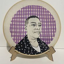 Mi proyecto del curso: Creación de retratos bordados. Un proyecto de Bordado y Diseño textil de nancycardenas0207 - 30.10.2023