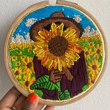 Jardim de Girassóis . Bordir proyek oleh Eliana Nzualo - 10.31.2023