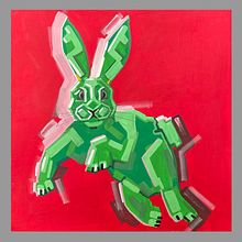 My project for course: Stylized Acrylic Painting: Explore Color and Shape. Un progetto di Pittura e Pittura acrilica di Sabine Nimz - 01.11.2023