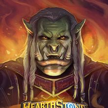 Saurfang Practice Hearthstone. Digital Illustration, Character Design, Drawing, and Video Games project by Ilinca Mitchell - 04.04.2021
