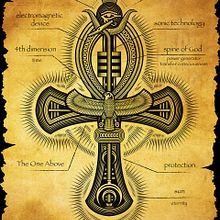 Ankh Illustration. Traditional illustration, Graphic Design, Screen Printing, and Vector Illustration project by Matt Curtis - 10.06.2022