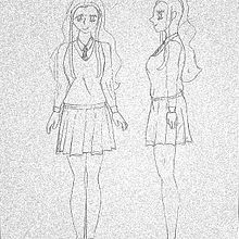 Mi proyecto del curso: Creación de personajes manga. Traditional illustration, Character Design, Comic, and Manga project by Carolina Baeza Pedreros - 11.01.2023