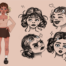 My project for course: Drawing Appealing Characters with Personality. Un projet de Conception de personnages, Esquisse , Dessin, Stor, telling, Stor, board, Dessin artistique , et Narration de Celina Górska - 01.11.2023