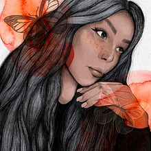 Mi proyecto del curso: Retrato ilustrado con Procreate. Traditional illustration, Vector Illustration, Digital Illustration, and Portrait Drawing project by Liliana Martinez A. - 11.02.2023