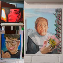 Mi proyecto del curso: Retrato con pintura al óleo: explora la luz y las sombras. Fine Arts, Painting, and Oil Painting project by Juanito Alarcon - 10.30.2023