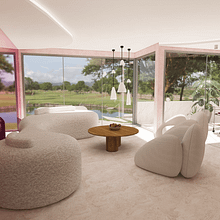 Mi proyecto del curso: Diseño de interiores con líneas curvas  Ein Projekt aus dem Bereich Innenarchitektur, Dekoration von Innenräumen, Innenarchitektur und Raumgestaltung von Sara Lucia Mendoza De la Rosa - 03.11.2023