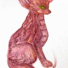 Animal Fantàstic - 2n de DA . Schițe și Desen artistic de Meritxell Esteve Avileo - 11.03.2023