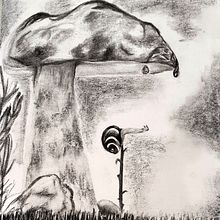 TEG- referent a carbonet. Pencil Drawing project by Laura Cortés - 11.03.2023