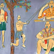 Mijn project van de cursus: Karaktercreatie vanuit observatietekeningen. Traditional illustration, Character Design, Drawing, and Sketchbook project by Ron van der Vlist - 11.01.2023