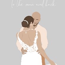 Wedding memories . Un proyecto de Diseño gráfico, Dibujo y Dibujo digital de Angelica Pellegrino - 04.11.2023