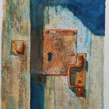 Il mio progetto del corso: Acquerello: masterclass sulle texture . Pictură în acuarelă de paozanat - 11.05.2023
