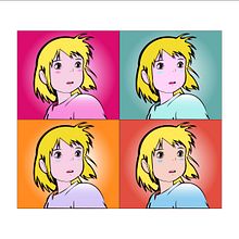 Chihiro al estilo Marilyn Monroe . Ilustrație digitală de Pilar Sales Alesso - 11.04.2023