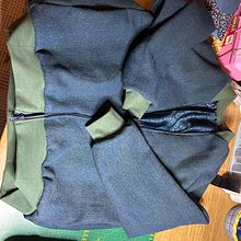 Mi proyecto del curso: Corte y confección de una cazadora bomber desde cero. Un progetto di Fashion design, Modellistica e confezione sartoriale di Gabriela Klingvall - 05.11.2023