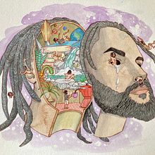 Abrindo a cabeça . Traditional illustration, Fine Arts, Painting, Drawing, and Watercolor Painting project by Maicon Santana Moreira - 11.01.2023