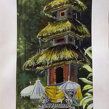 Mon projet du cours : Gouache et carnet de croquis : peindre son environnement. Un projet de Beaux Arts, Peinture, Esquisse , Illustration architecturale, Carnet de croquis , et Peinture gouache de mina_inverse - 06.11.2023