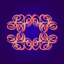 Flourish. Un progetto di Illustrazione tradizionale, Lettering, Tipografia, Br, ing, Br, identit, Design, Calligrafia, Graphic design e Illustrazione vettoriale di Thu Giang Ngô - 06.11.2023