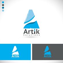 Logotipo da ARTIKSOLUTIONS Ein Projekt aus dem Bereich Traditionelle Illustration, Design, Motion Graphics und Werbung von Samuel Male - 06.11.2023