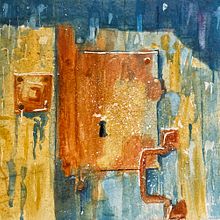 Mi proyecto del curso: Masterclass  de texturas en acuarela. Fine Arts, Painting, and Watercolor Painting project by vickmazer - 11.06.2023