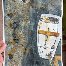 My project for course: Watercolour Texture Masterclass. Fine Arts, Painting, and Watercolor Painting project by zambiasmith - 10.24.2023
