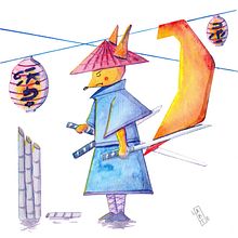 Mi proyecto del curso: Ilustración de personajes imaginarios con acuarela. Character Design, Painting, Drawing, Watercolor Painting, and Children's Illustration project by Luis Alejandro Robayo León - 11.07.2023