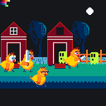 My project for course: Pixel Art Character Animation for Video Games. Un progetto di Animazione di personaggi, Videogiochi, Pixel art e Sviluppo di videogiochi di John Avila - 03.11.2023