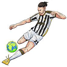 Adrien Rabiot-Juventus FC: Drawing the Human Figure & Expressive Poses. Artes plásticas, Esboçado, Desenho, Sketchbook, e Desenho anatômico projeto de pradiptale - 04.11.2023