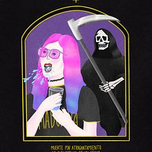 Muerte por paracetamol. Un proyecto de Ilustración tradicional, Diseño de personajes, Diseño editorial, Diseño gráfico, Cómic, Ilustración infantil, Dibujo y Creatividad de Rodrigo Luxon - 07.11.2023
