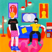 Bajada de pantalones. Un proyecto de Diseño, Ilustración tradicional, Dirección de arte, Diseño de personajes, Diseño, creación de muebles					, Diseño gráfico, Cómic, Creatividad, Dibujo a lápiz, Dibujo, Bocetado y Dibujo artístico de Rodrigo Luxon - 07.11.2023