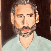 Mi proyecto del curso: Retrato realista al óleo: detalles y expresión. Een project van  Beeldende kunst, Schilderij y  Olieverfschilderij van Josefina Quiceno Gutierrez - 07.11.2023