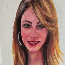 Mi proyecto del curso: Retrato con pintura al óleo: explora la luz y las sombras. Fine Arts, Painting, and Oil Painting project by Susana Gutiérrez Expósito - 11.07.2023