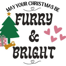 Christmas design about the furry ones in the house. Design, Textile Design, and Graphic Design project by Zafiro Carrasco - 10.12.2023