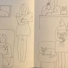 Mijn project van de cursus: Karaktercreatie vanuit observatietekeningen. Projekt z dziedziny Trad, c, jna ilustracja, Projektowanie postaci,  R, sunek i Sketchbook użytkownika guusheij - 08.11.2023