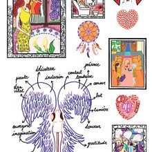 vie de femme 2. Traditional illustration project by Natasza KRASNOYAROV - 11.08.2023