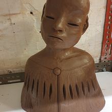 My project for course: Introduction to Clay Figurative Sculpture. Projekt z dziedziny  Sztuki piękne i Rzeźba użytkownika sallyusher67 - 08.11.2023